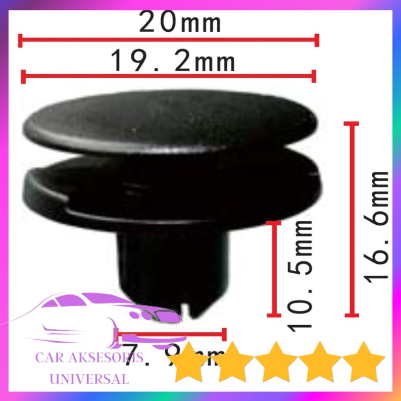 KANCING KLIP LINER  HONDA HRV