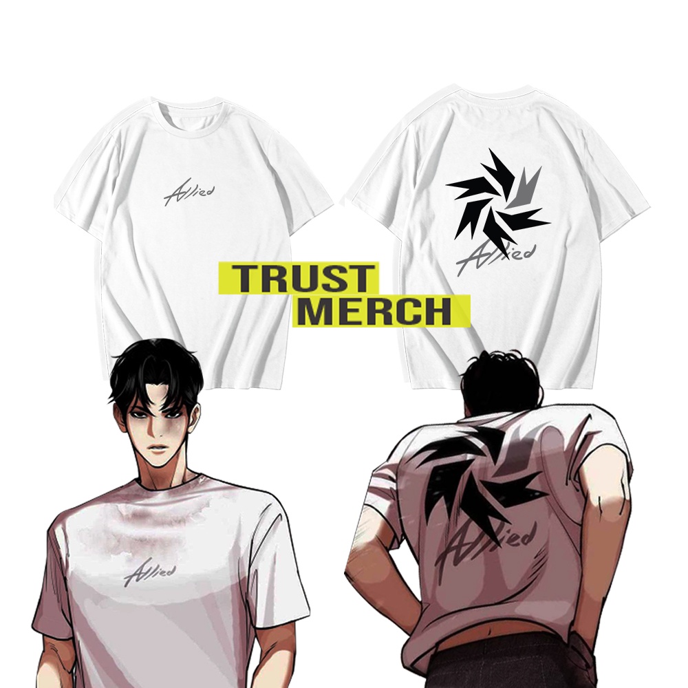 Kaos Tshirt Park Hyung Seok Lookism Allied New Generation Comic Korea