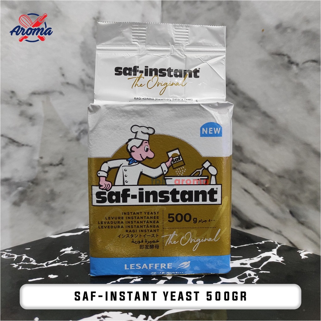 

Saf-instant Gold Yeast 500 | Ragi 500gr