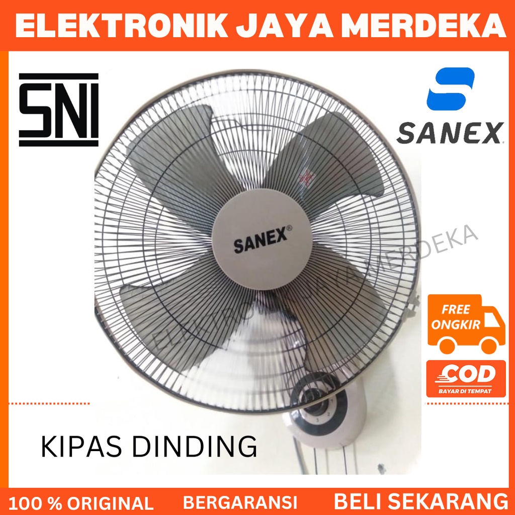 Kipas angin dinding 18in Sanex FW 1878/1879 / wall fan Sanex fw1878/1879