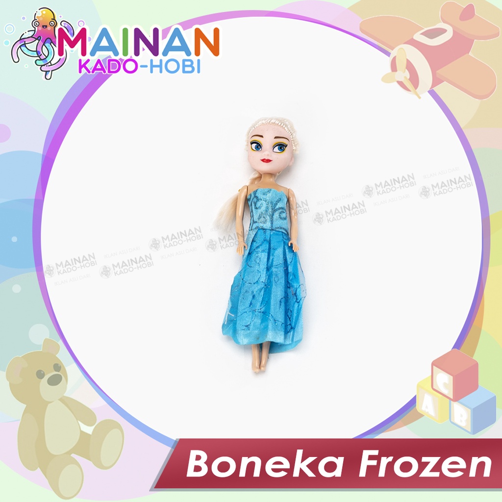 HADIAH KADO MAINAN ANAK PEREMPUAN BONEKA BARBIE KARAKTER FROZEN