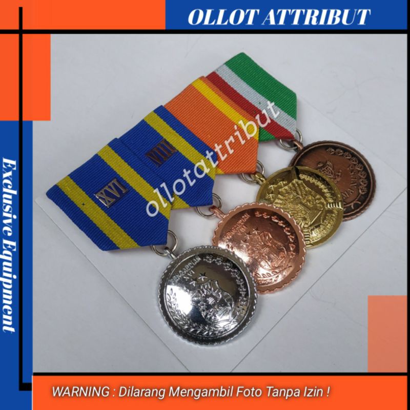 SATYA LENCANA PDU POLRI 16 8 TAHUN KSATRIA BHAYANGKARA DHARMA NUSA