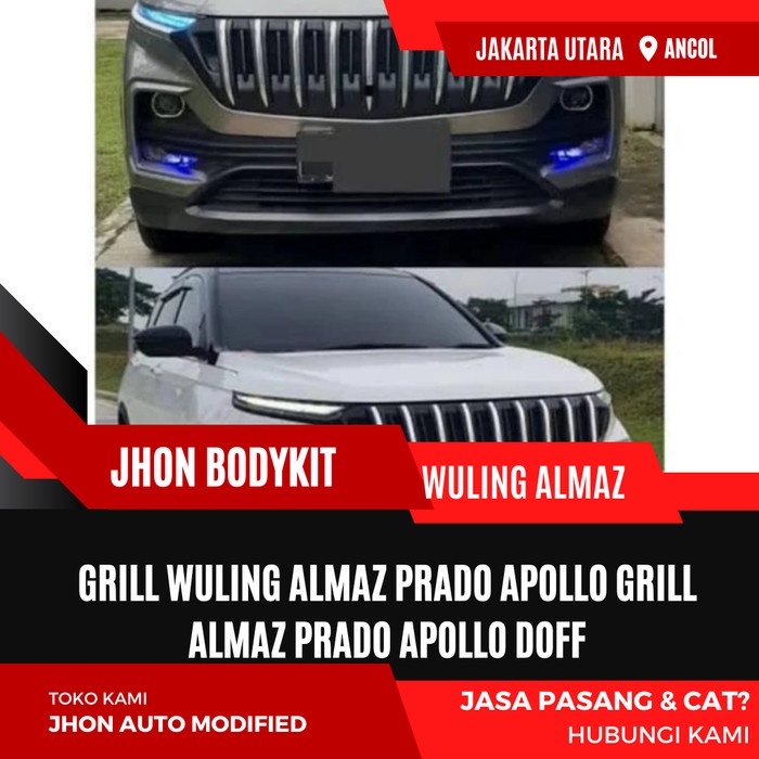 GRILL WULING ALMAZ PRADO APOLLO GRILL ALMAZ PRADO APOLLO