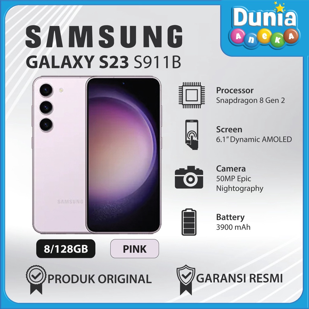 SAMSUNG GALAXY S23 5G 8/128GB 8/256GB - GARANSI RESMI