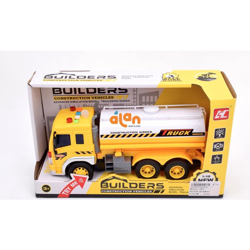 Builders Mud Truck With Music LCH001E - Mainan Truck Anak