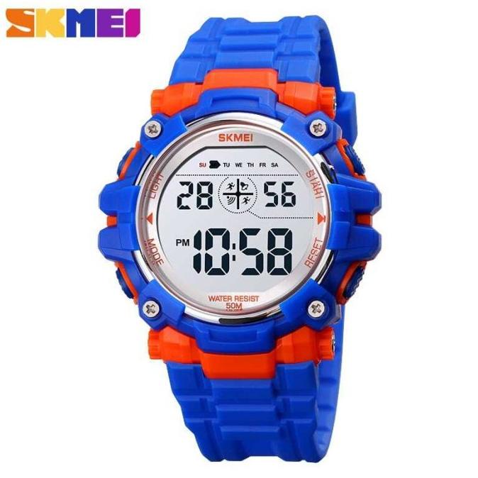Jam Tangan Anak Laki Cowok SKMEI Casio Led Digital Anti Air Original ---NEW READY---