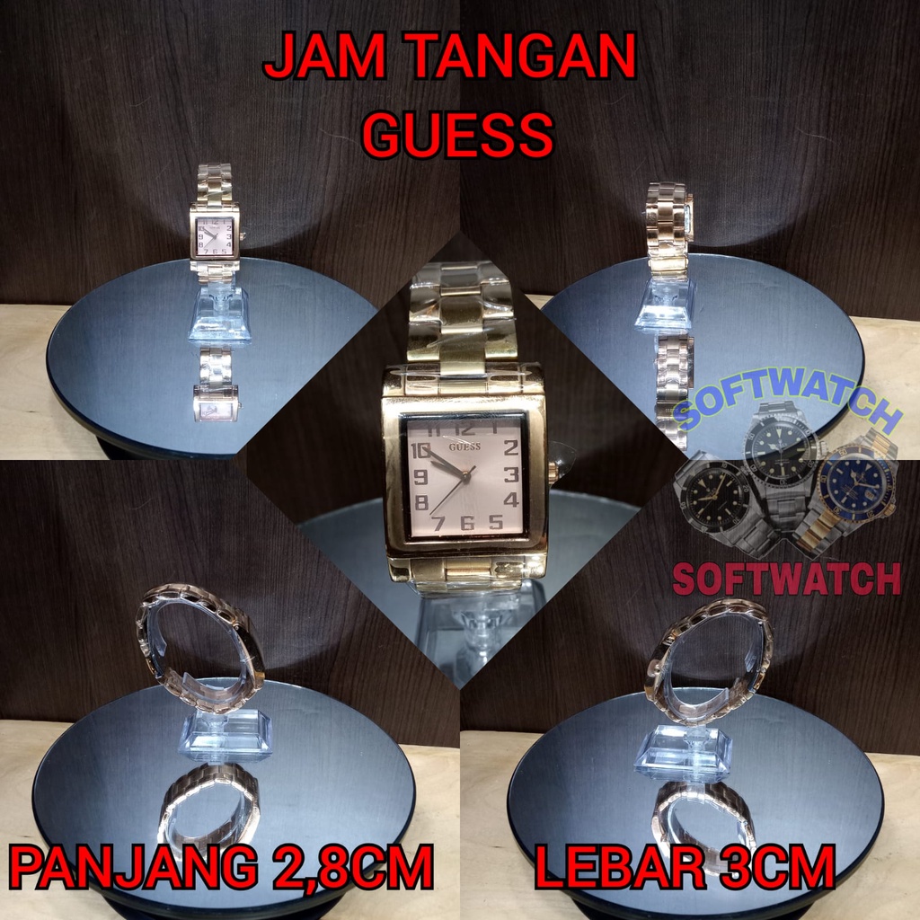 JAM TANGAN ARLOJI GUESS ASLI 100% ORIGINAL WANITA