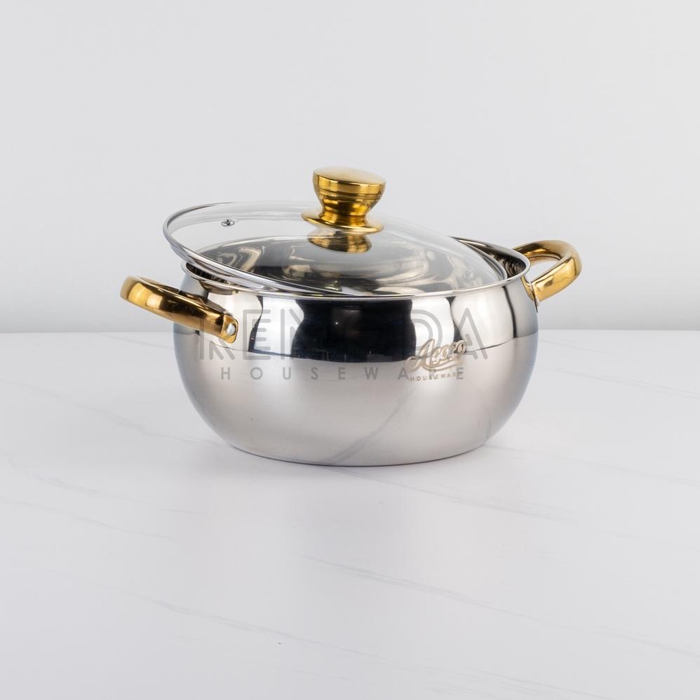 SALE [AGOGO] Panci Sup Stainless steel