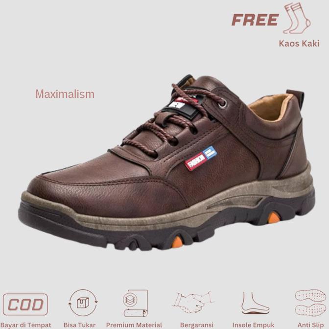Sepatu Safety Kings Boots Rendah Shoes Pria Original Brand Import
