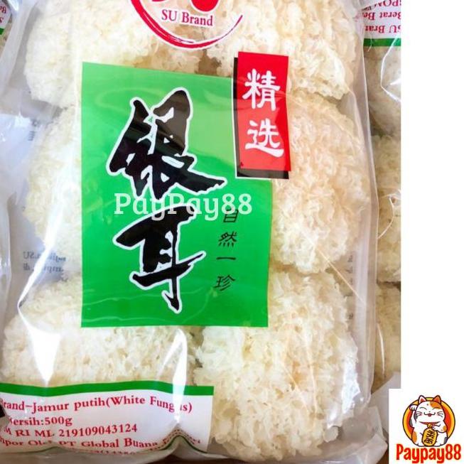 

○ R SALJU PUTIH / SNOW WHITE FUNGUS / FU YIN ER / R ES KERING 500 gr ۝