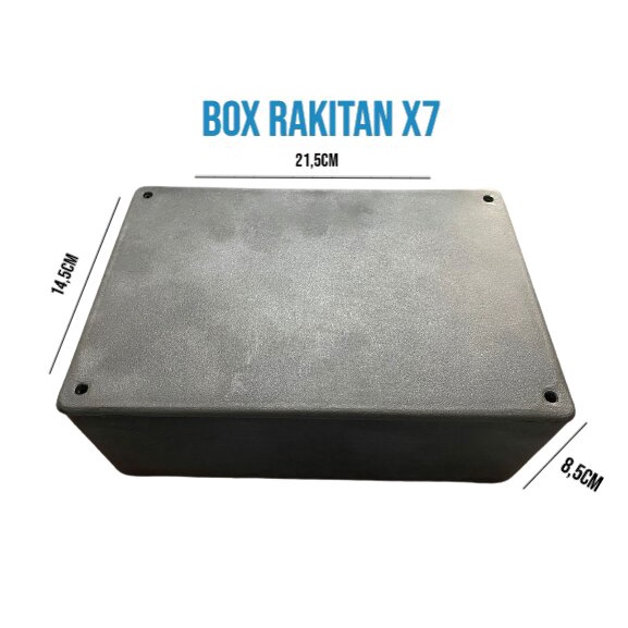 BOX RAKITAN X7 UKURAN 21,5 X 14,5 X 8,5 CM