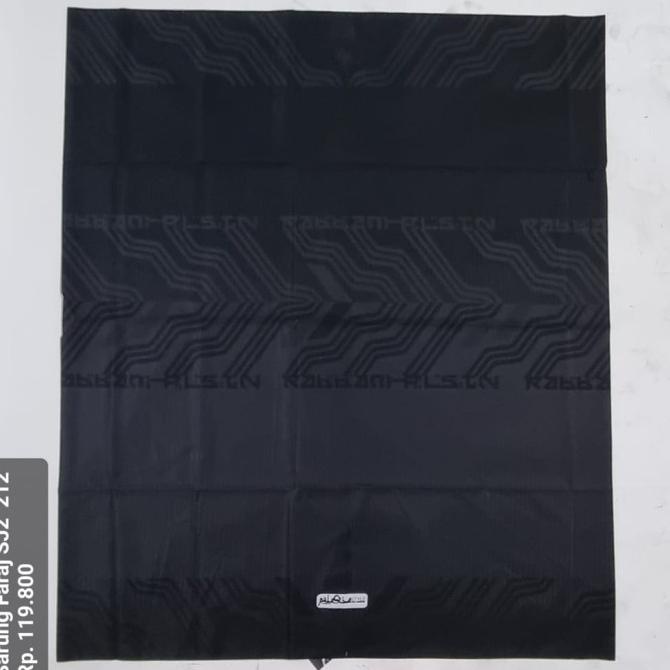 SARUNG RABBANI PALESTINA DEWASA YAKUB HITAM BLACK / BIRU DONGKER NAVY ss