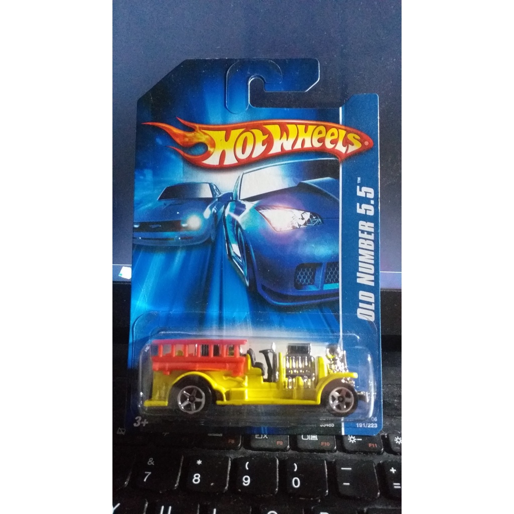 HOT WHEELS OLD NUMBER 5.5 KUNING