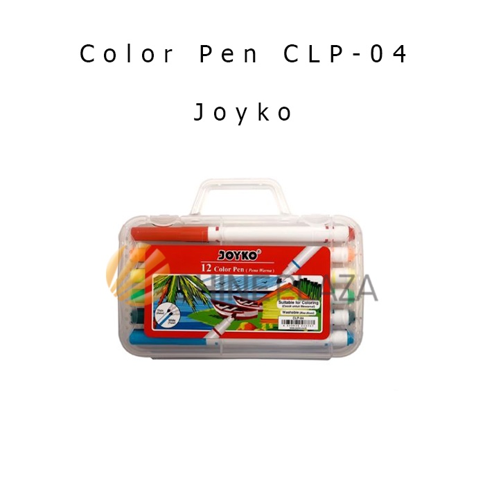 

Color Pen Joyko 12 Colors CLP-04 Spidol Warna Murah