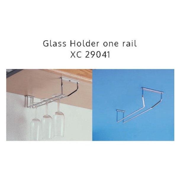 Rak Vitco XC 29041 Glass Holder 1 Rail