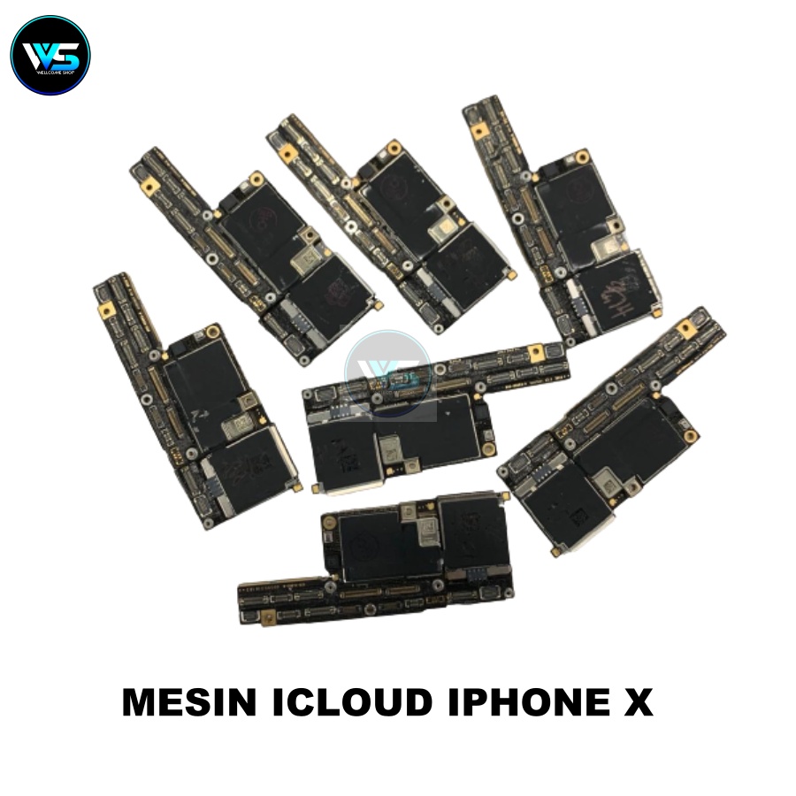 Mesin Icloud Iphone X Kondisi Mesin Lock  Untuk Kanibal