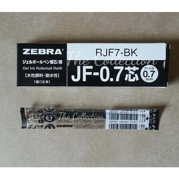 

ATK328SR RJF7-BK Hitam 0.7 mm isi pen sarasa REFILL zebra JF 0,7 black