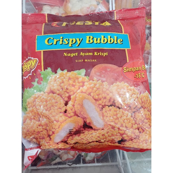

Fiesta nugget crispy bubble 500gr