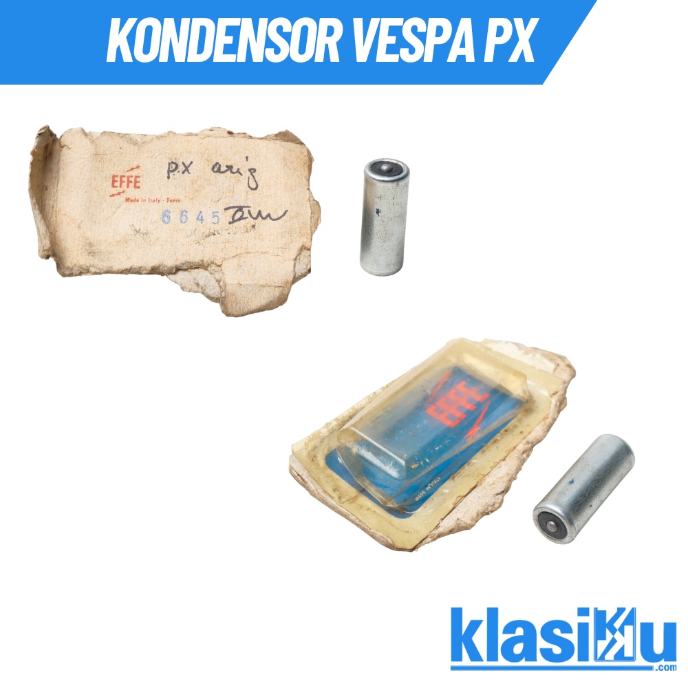 Kondinsor Kondensor kodensor Dalam Italy Vespa Px Ps Platina Effe Made Italy