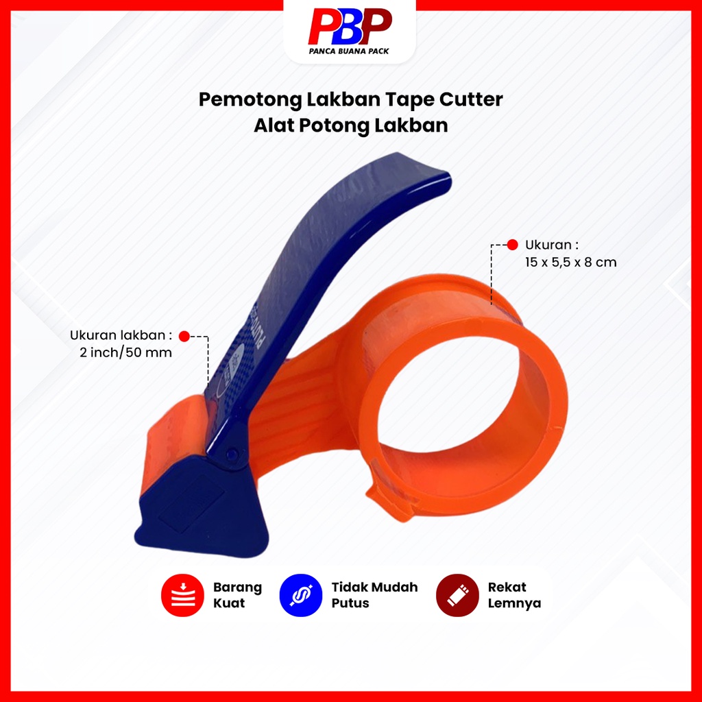 

Pemotong Lakban Tape Cutter Alat Potong Lakban Presisi Mudah Digunakan Cocok Untuk Packing Online Shop Kuat Tidak Mudah Rusak