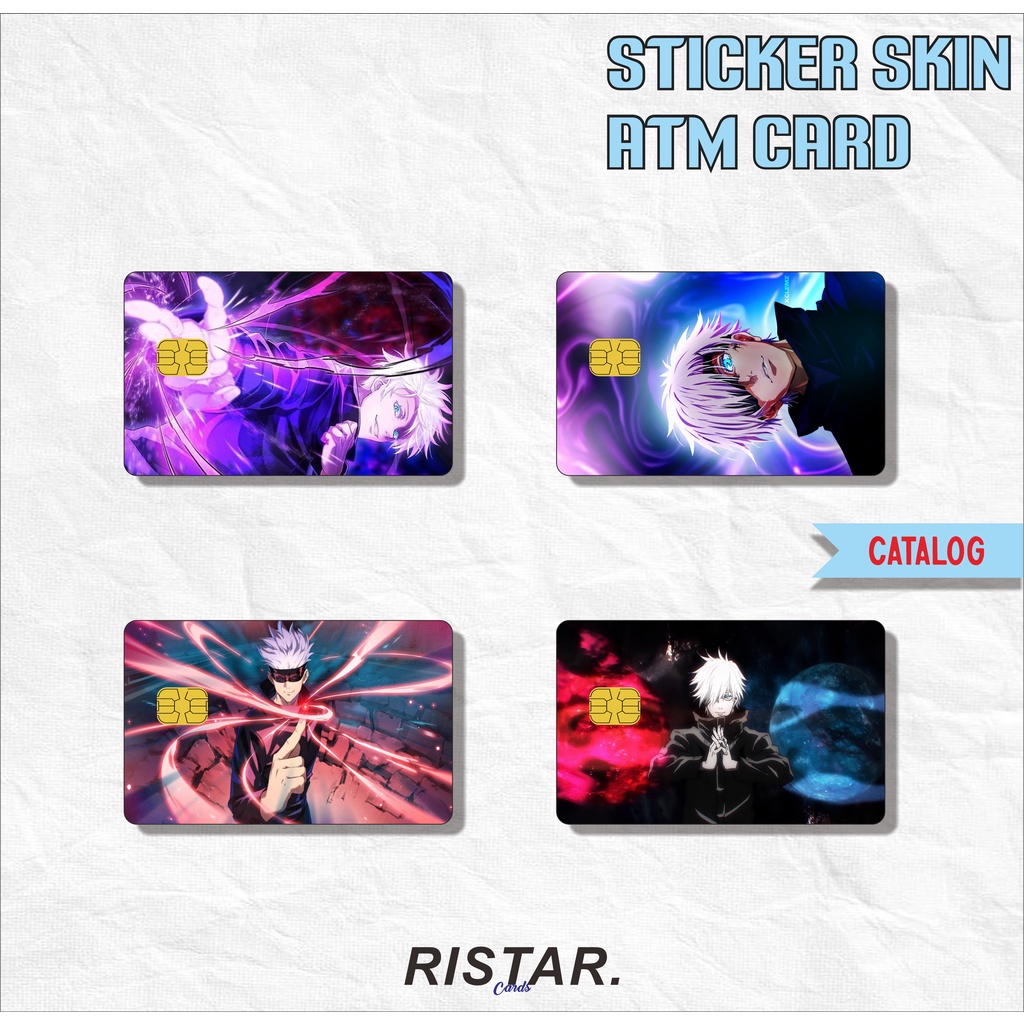 

RISTAR - (HOLOGRAM PREMIUM) Skin Card ATM Jujutsu Kaisen GOJO SERIES