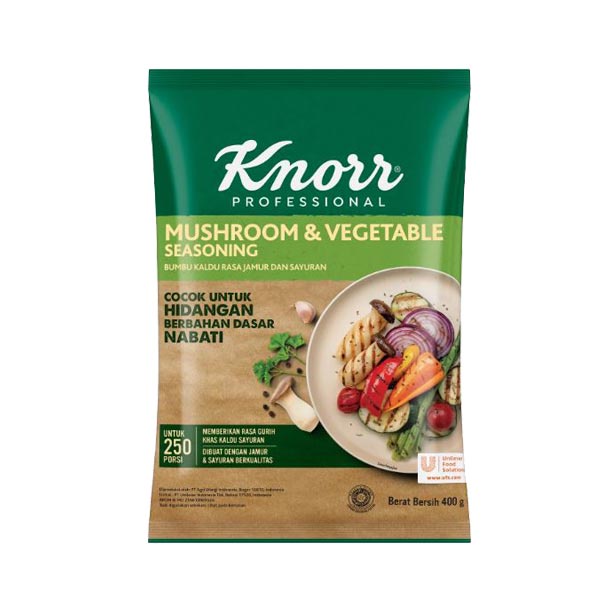 

KNORR MUSHROOM & VEGETABLE SEASONING 400 GR