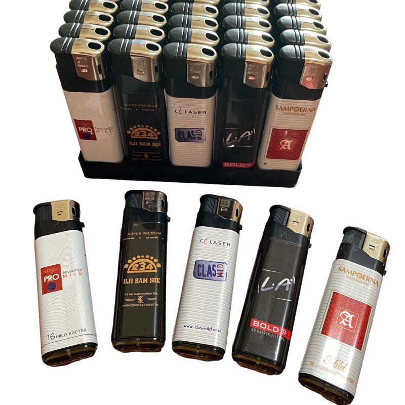 (ecer)korek api mancis magnet motif rokok