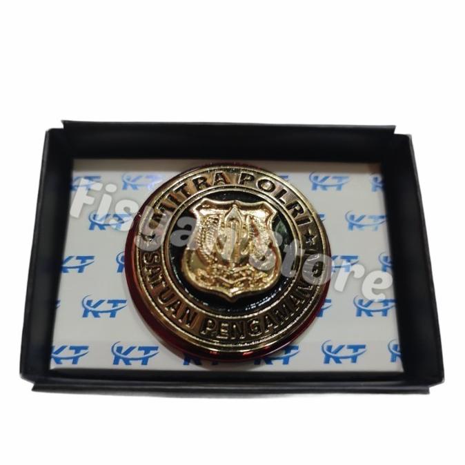 Pin Mitra Polri Satpam | Lencana Mitra Polri Satpam