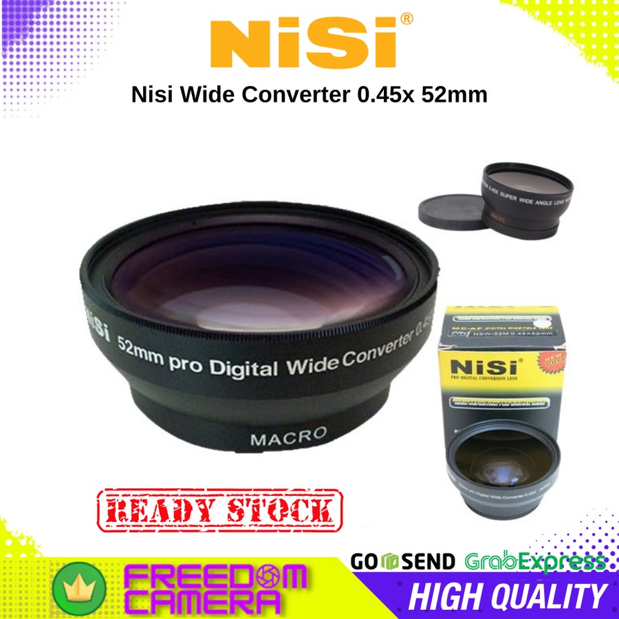 Nisi Wide Converter 0.45x 52mm