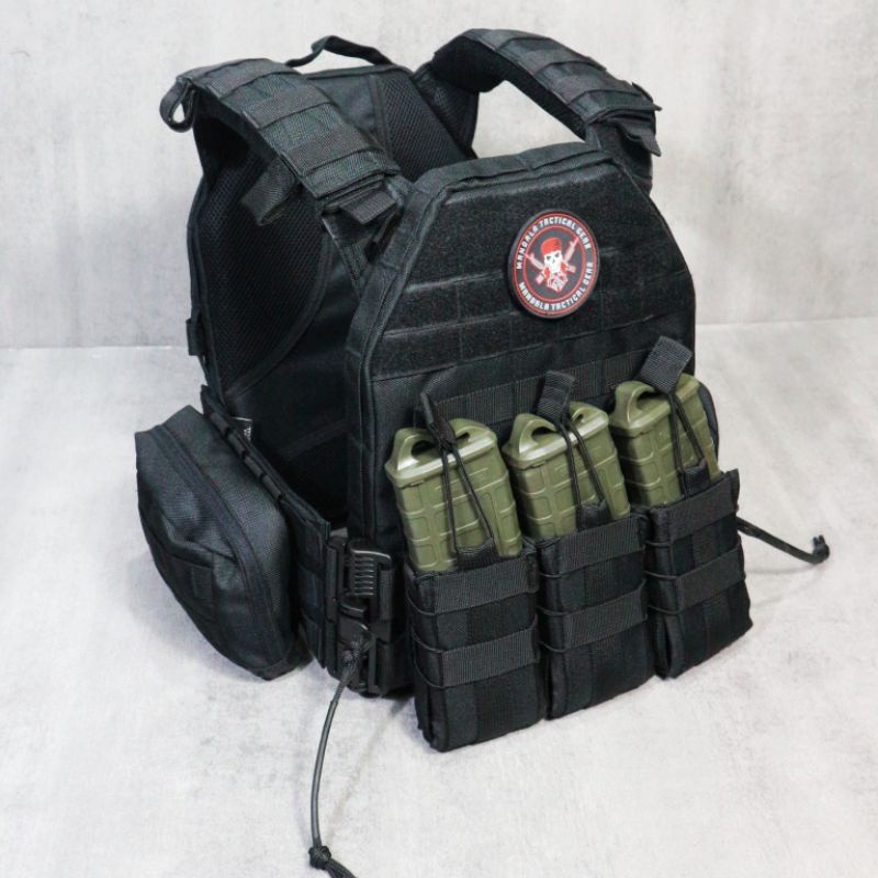 rompi black mamba body vest