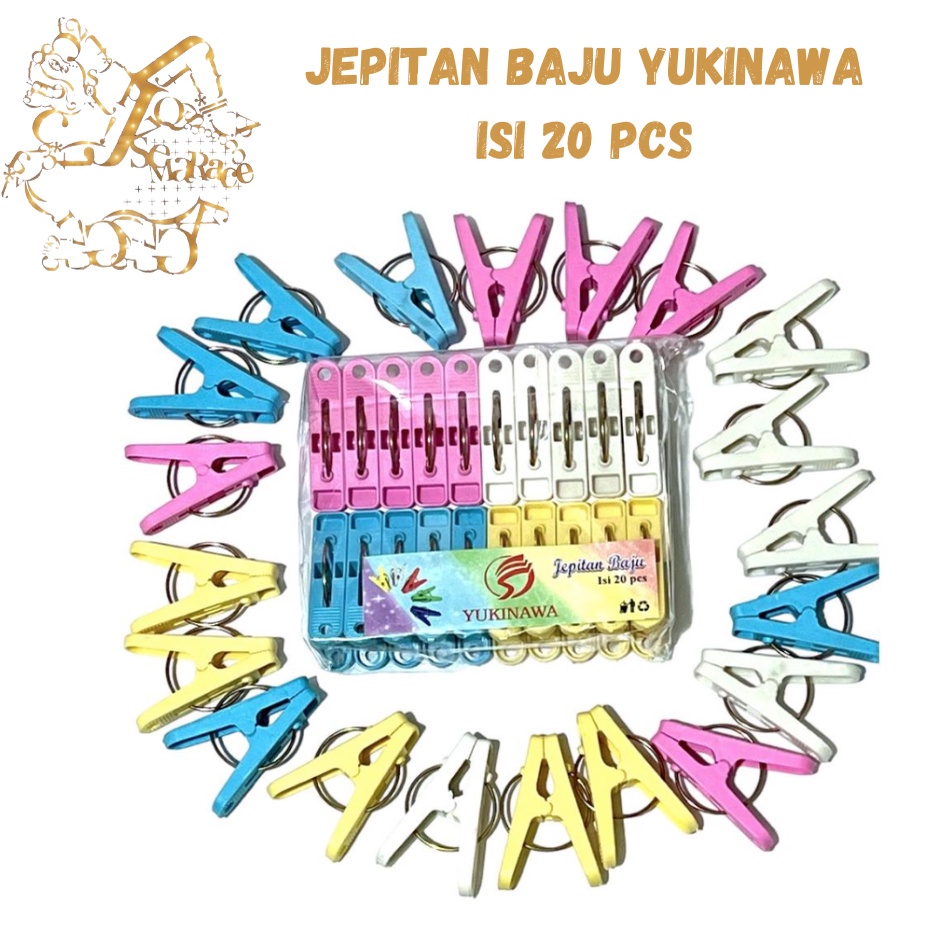 JEPITAN BAJU YUKINAWA ISI 20 PCS