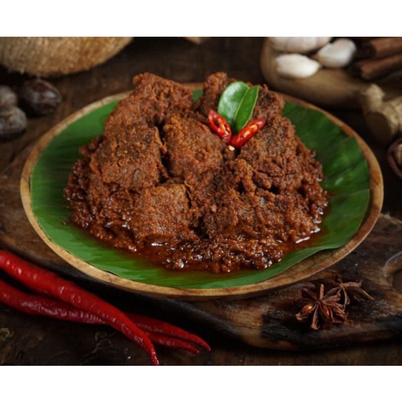 

Rendang Padang asli Daging Sapi Halal 250g