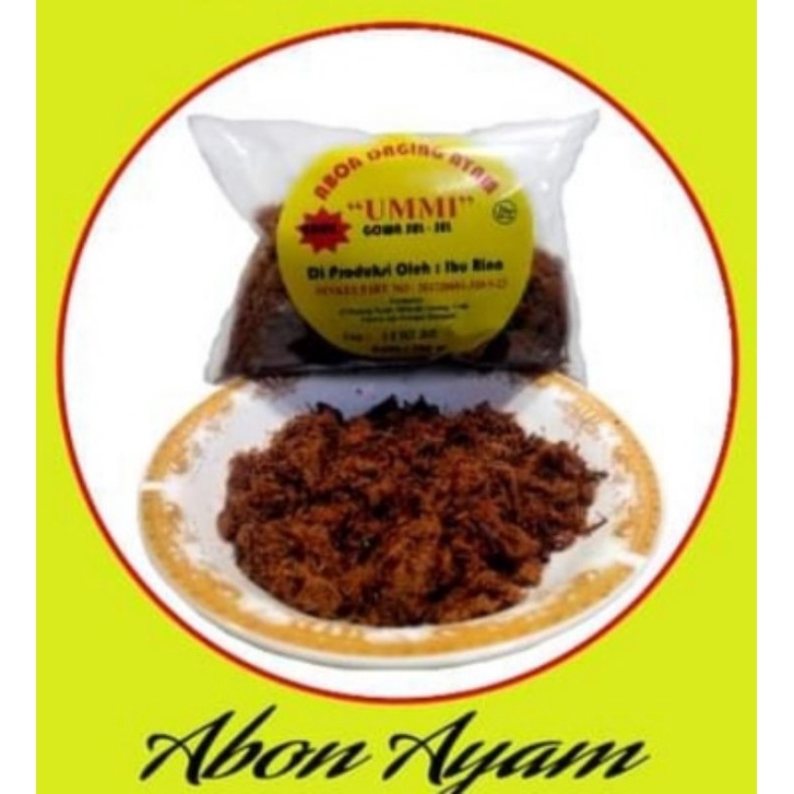 

ABON DAGING AYAM