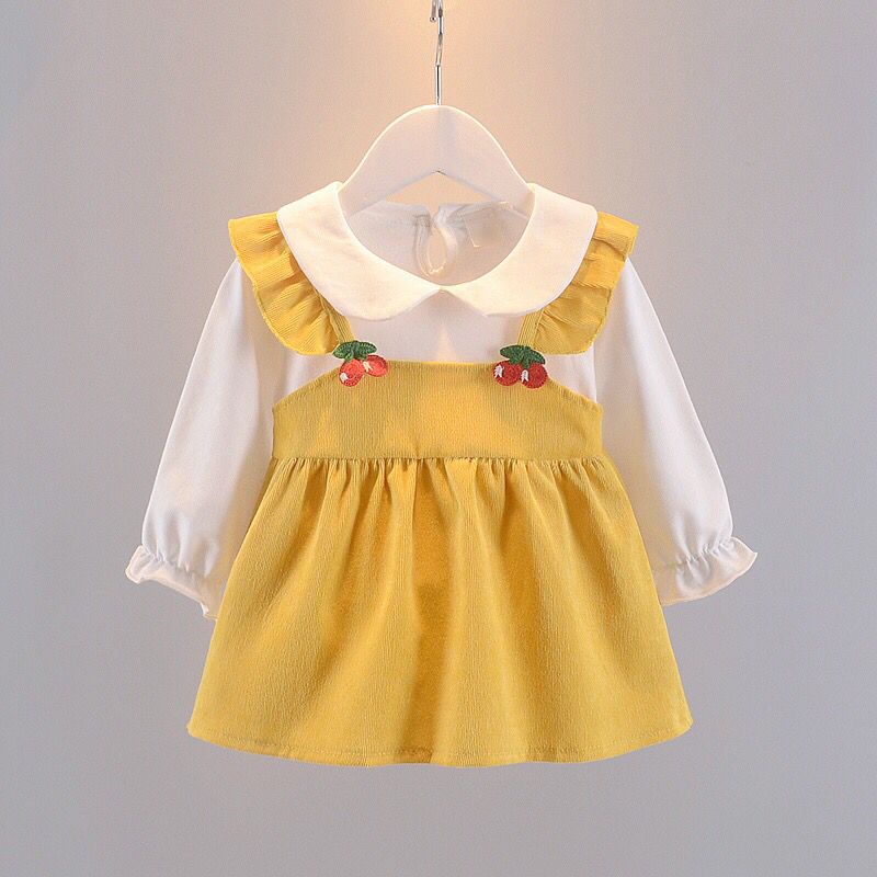 BARU LIA038 JIN KYUNG Dress Korea Bayi Perempuan Fashion Terlaris Baju Pesta Pergi Jalan