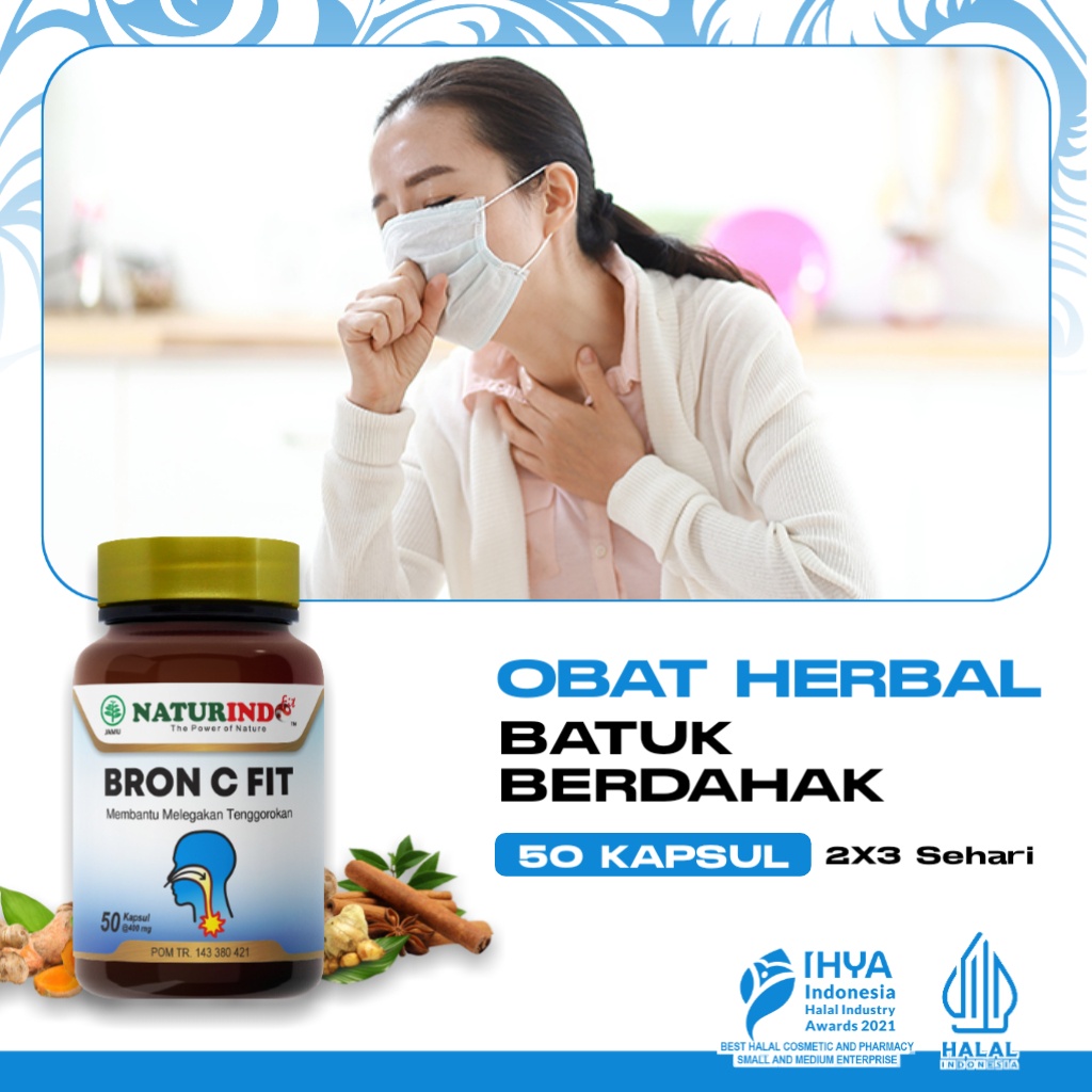 Bron C Fit Naturindo Obat Herbal Batuk Berdahak