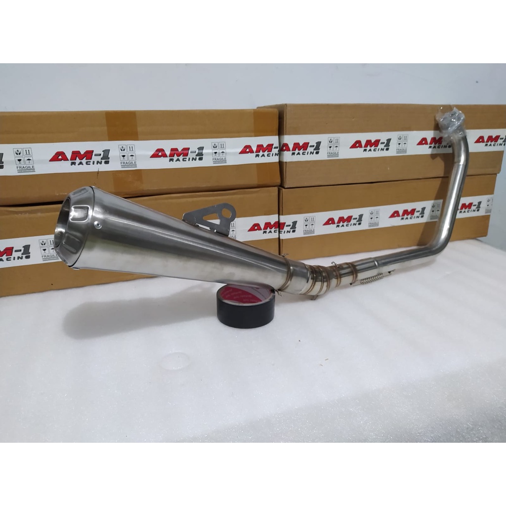 Kenalpot Knalpot Racing Custom Underbelly R15 VVA V2 V3 Vixion NVA NVL new old MT15 Byson Xabre 150 