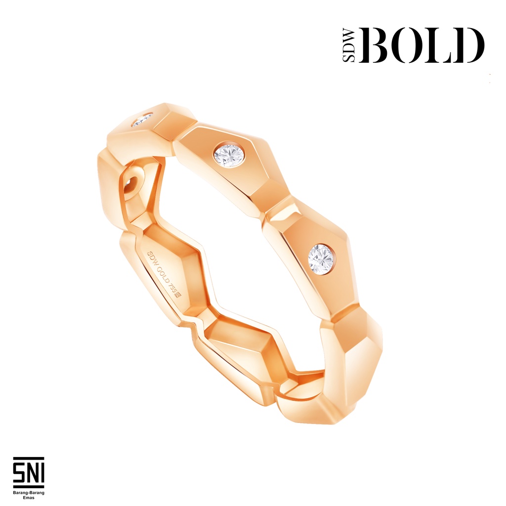 Cincin Sandra Dewi Gold Bold Collections RI221322
