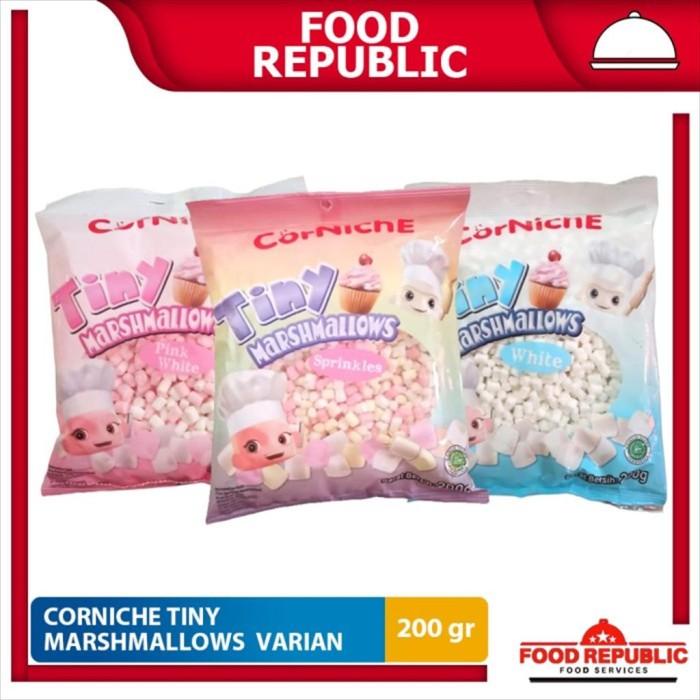 

Corniche Tiny Marshmallows Mini 200 gr Marshmallow Kecil Halal Varian