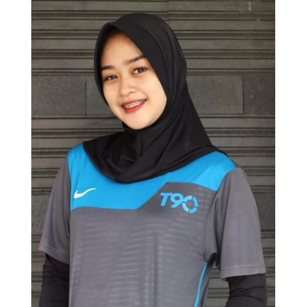 Hijab Sport Instan Murah - Jilbab Sporty Muslimah Olahraga Voli, Jogging, Training