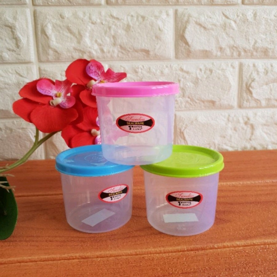 (2pcs)Toples Kecil Plastik 50ml 100 ml 150 ml /Toples Sambal /Toples Mini