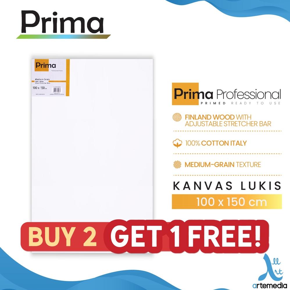 

Kanvas Lukis Prima Professional 100x150cm Cotton Canvas