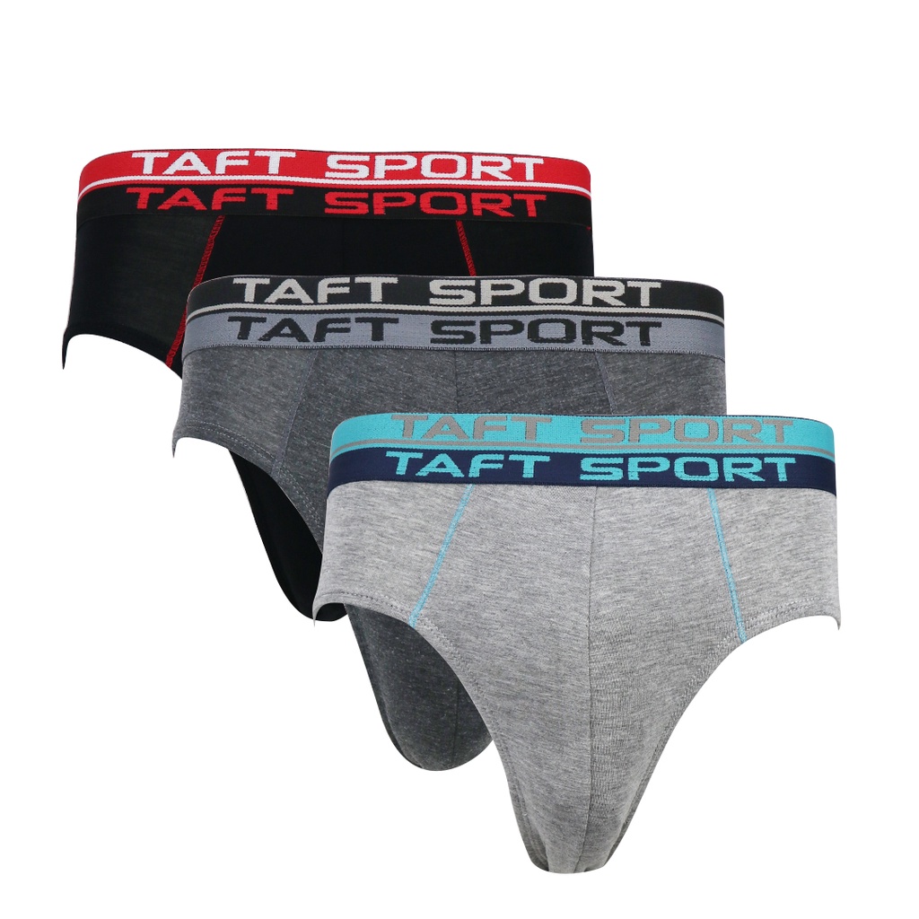Taft - 3pcs Celana Dalam Pria Segitiga Cd Cowok Karet TM 5113 thumbnail 2