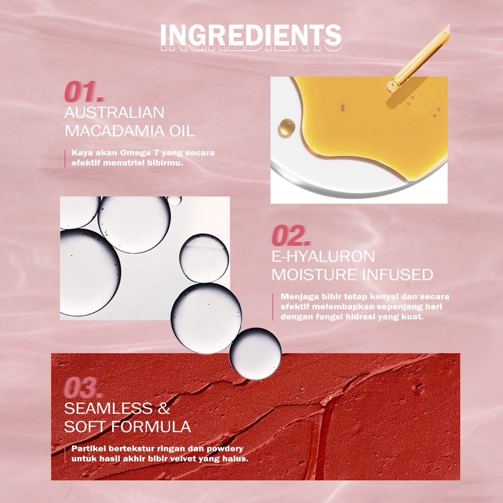 [BPOM][100% READY&amp;ORI]BNB barenbliss Cherry Makes Cheerful Lip Velvet korea Lipcream「24H Moisturizing」