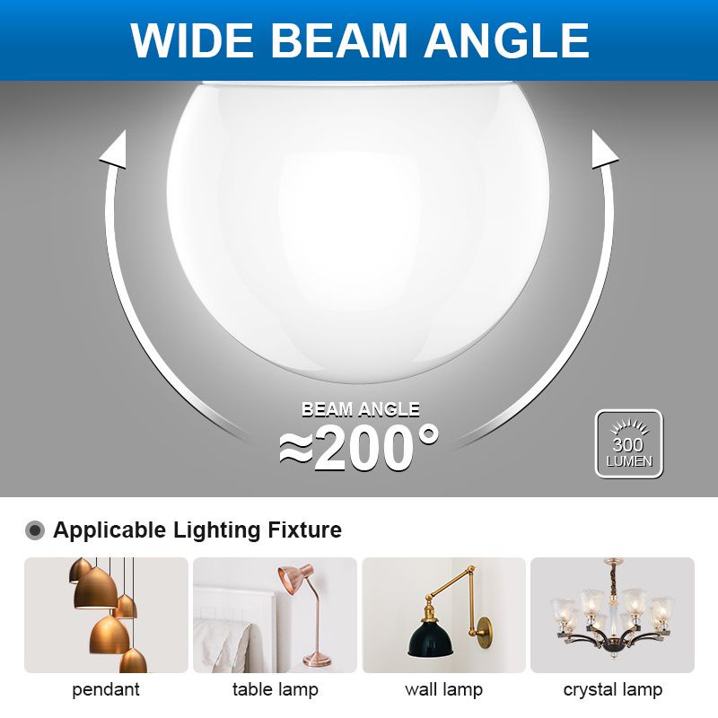 Megaman Lampu Bohlam LED YTA55Z4 5W Cahaya Putih / Kuning