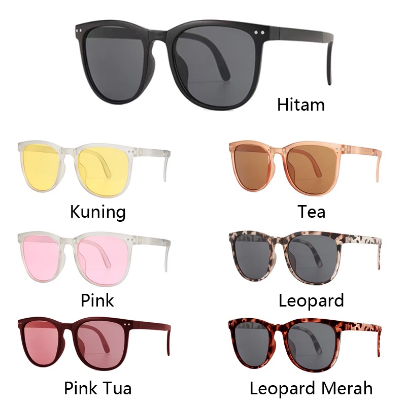 [NEW] Kacamata Hitam Wanita Bisa Di Lipat Korean Fashion Anti Uv Import