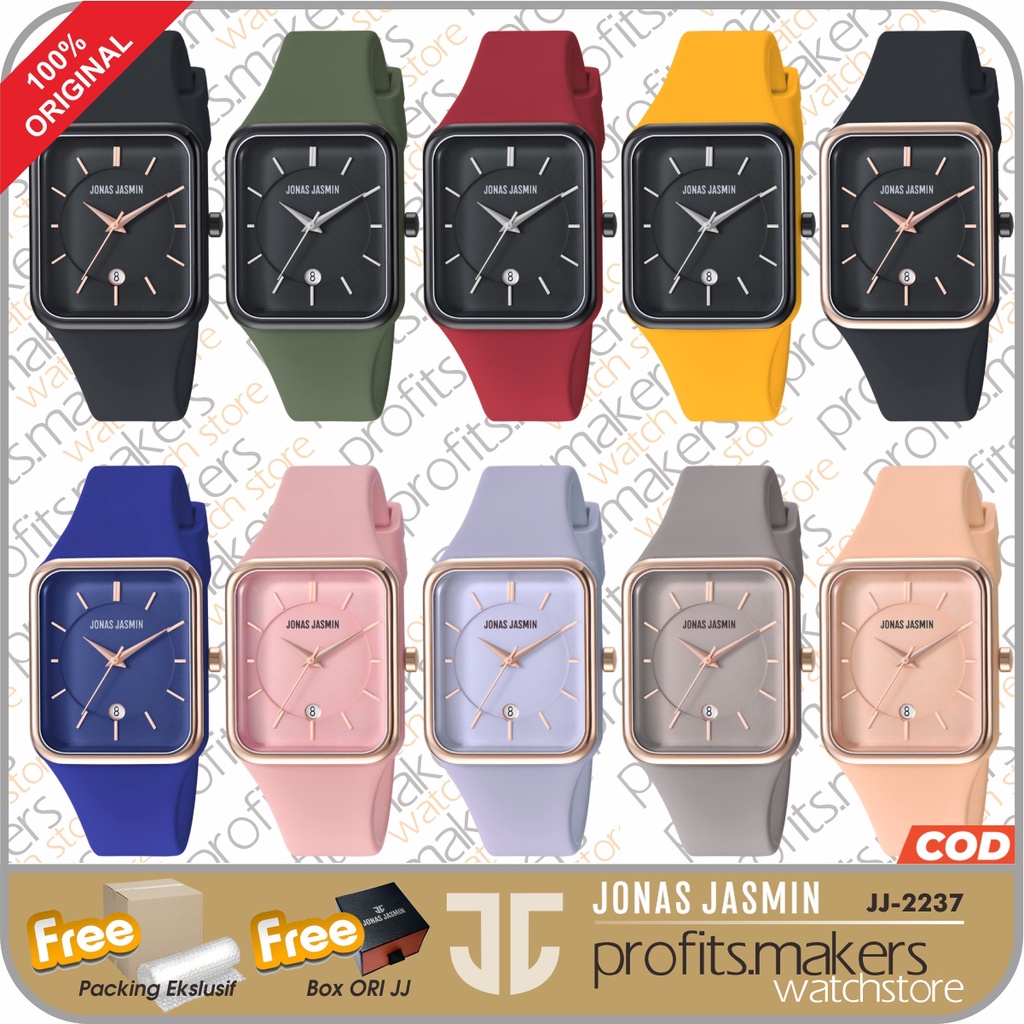 JONAS JASMIN JJ 2237 / JJ-2237 / JJ2237  Watch Jam Tangan Wanita ORIGINAL