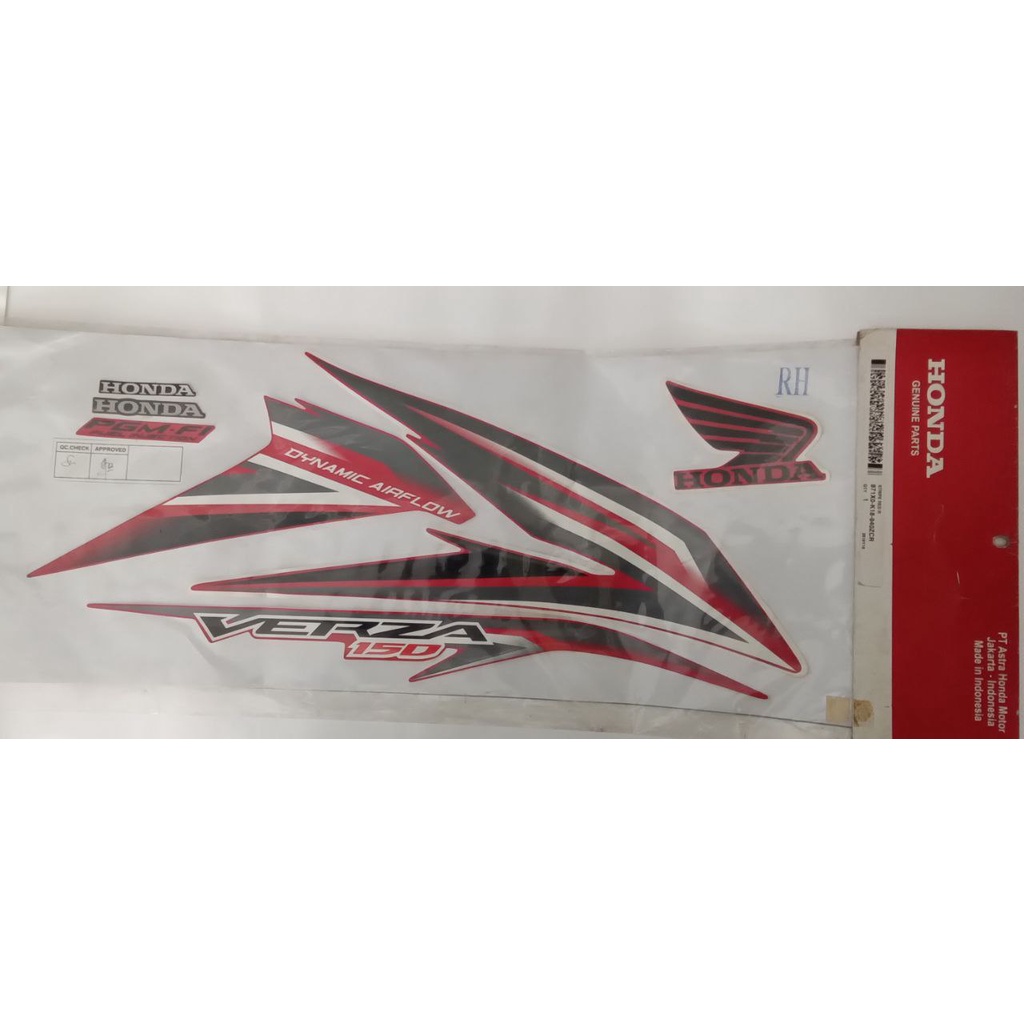 STRIPE RED R - VERZA150 2013 - 2018 (871X0K18940ZCR)