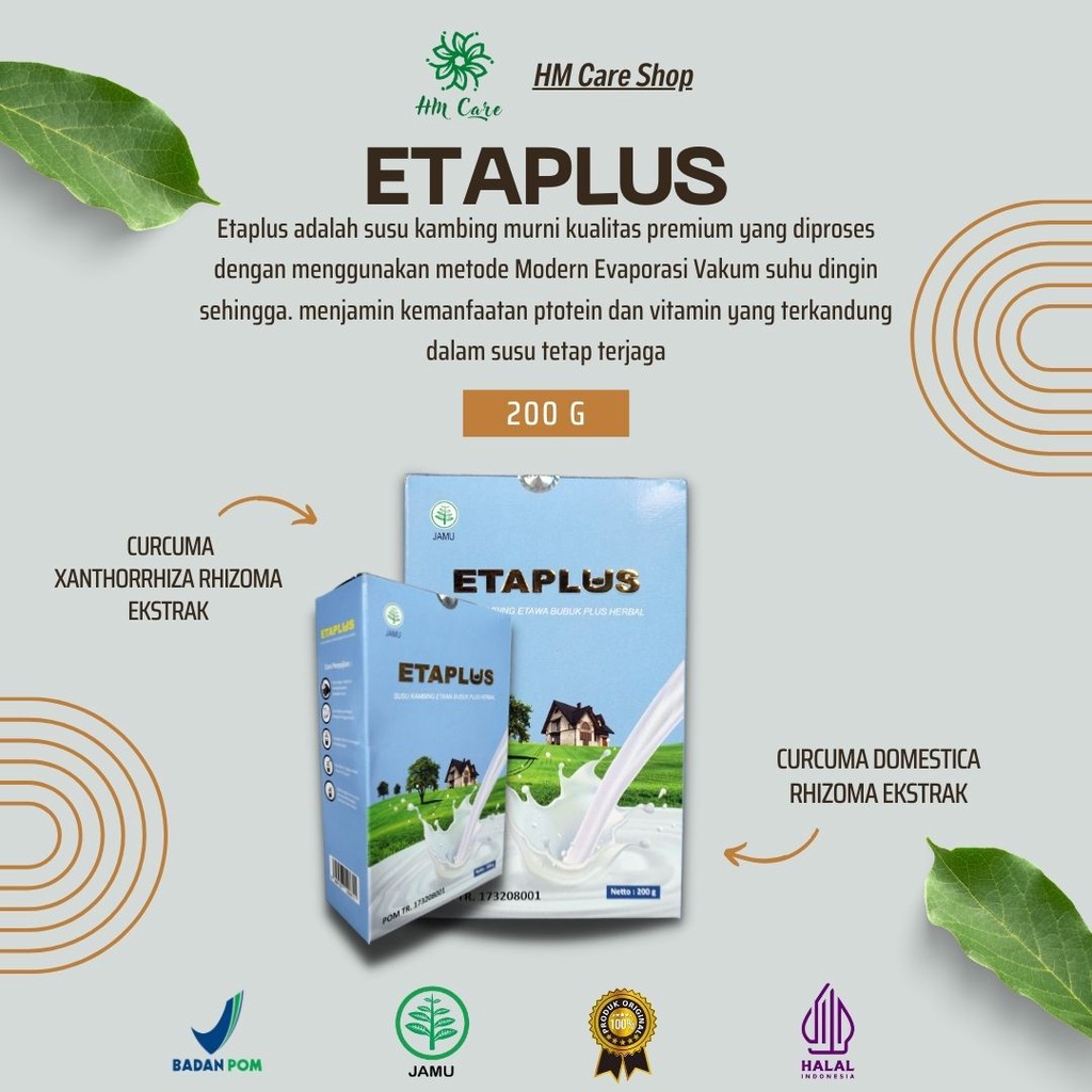 

SUSU KAMBING ETAWA PREMIUM ETAPLUS ORIGINAL BPOM