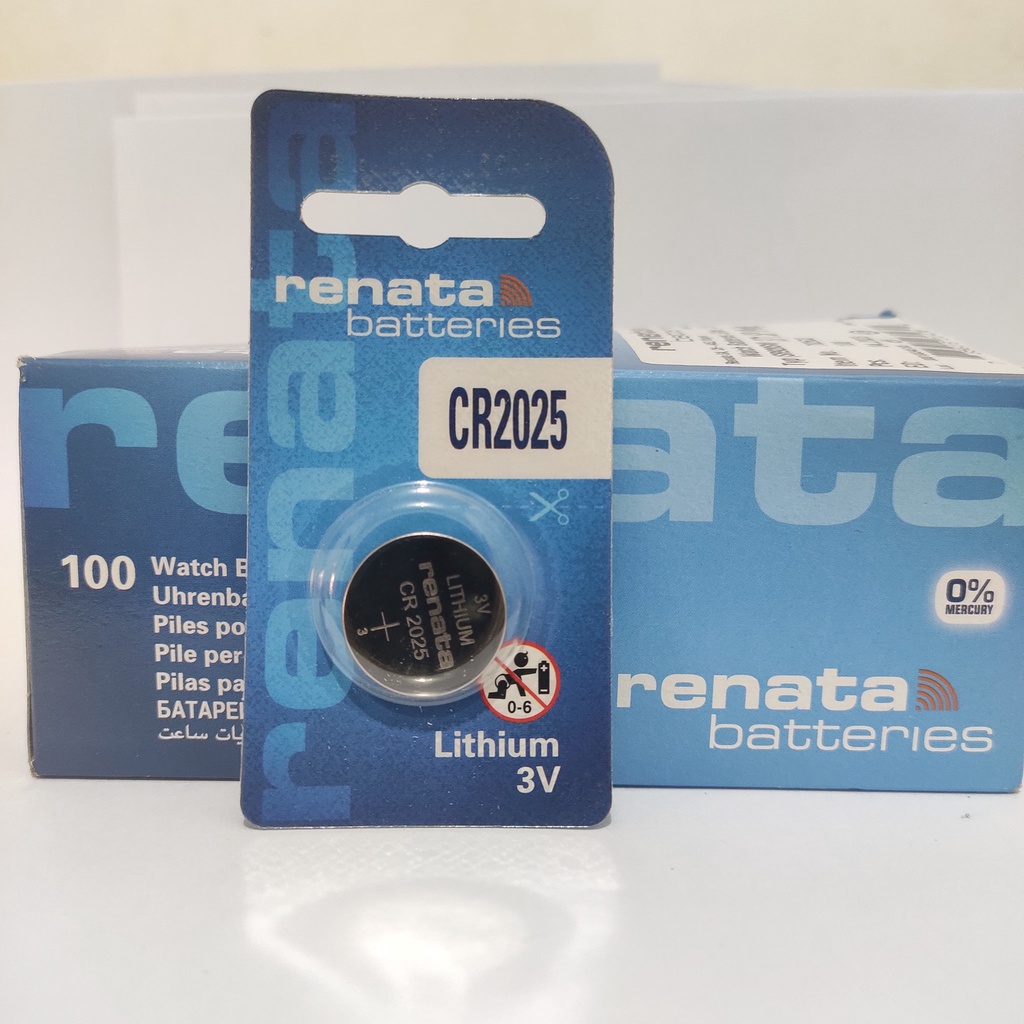 ORIGINAL RENATA CR-2025 CR 2025 3V LITHIUM BATTERY