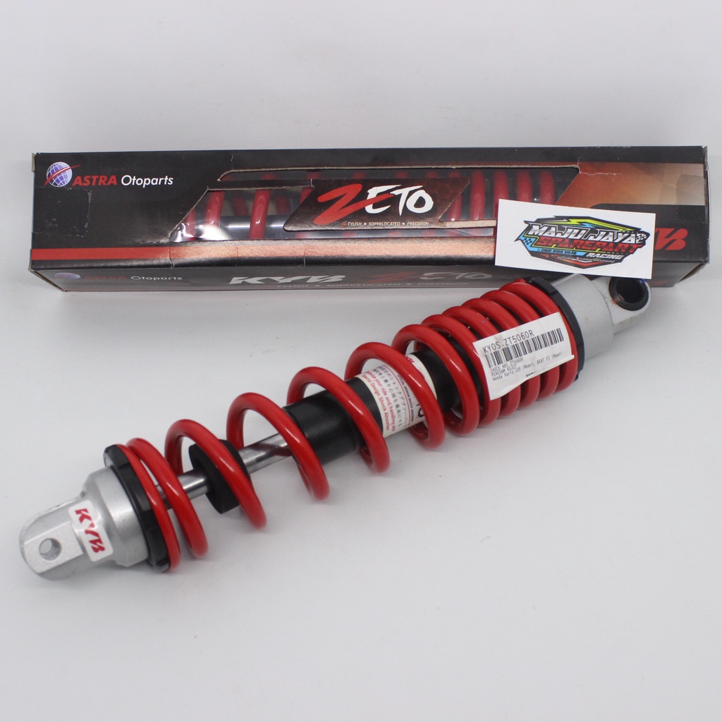 Shock Belakang Matic KYB Zeto 330 mm ( Vario Beat FI Scoopy  ) Kayaba